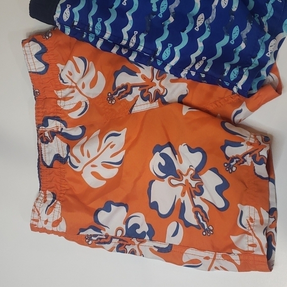 𝅺5/$30 Swim Shorts Bundle Tropical Undersea Fish Waves Floral Hawaiian - Picture 3 of 5